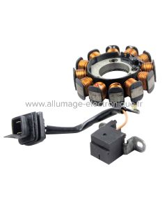 Stator alternateur APRILIA SCARABEO 4T NET EU3 100 (2010-2010) - Marque : HYP - Référence d'origine : 969228 - AP8551076