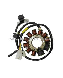 Stator alternateur MALAGUTI F18 WARRIOR 125 (2000-2002) - Marque : HYP - Référence d'origine : 58200200