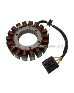 Stator alternateur HONDA FJS 400 SILVER WING 400 (2003-2011) - Marque : HYP - Référence d'origine : 31120MCT003