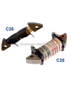 Bobine Allumage du stator Kawasaki KDX125 (81-88), KDX200 (83-88), KDX250 (78-88) - C25/C26