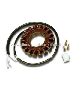 Stator Alternateur HONDA NV400C Steed VLX, VT400C VT500C VT600C Shadow, VT500FT Ascot, NV600C Steed, VLX, VT600CD Shadow Deluxe, NV650C, XL650V, XR750V - G07