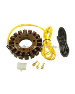 Stator alternateur pour Suzuki LTF4WD, LT250, LT300 King Quad, VZ800 Marauder - G73